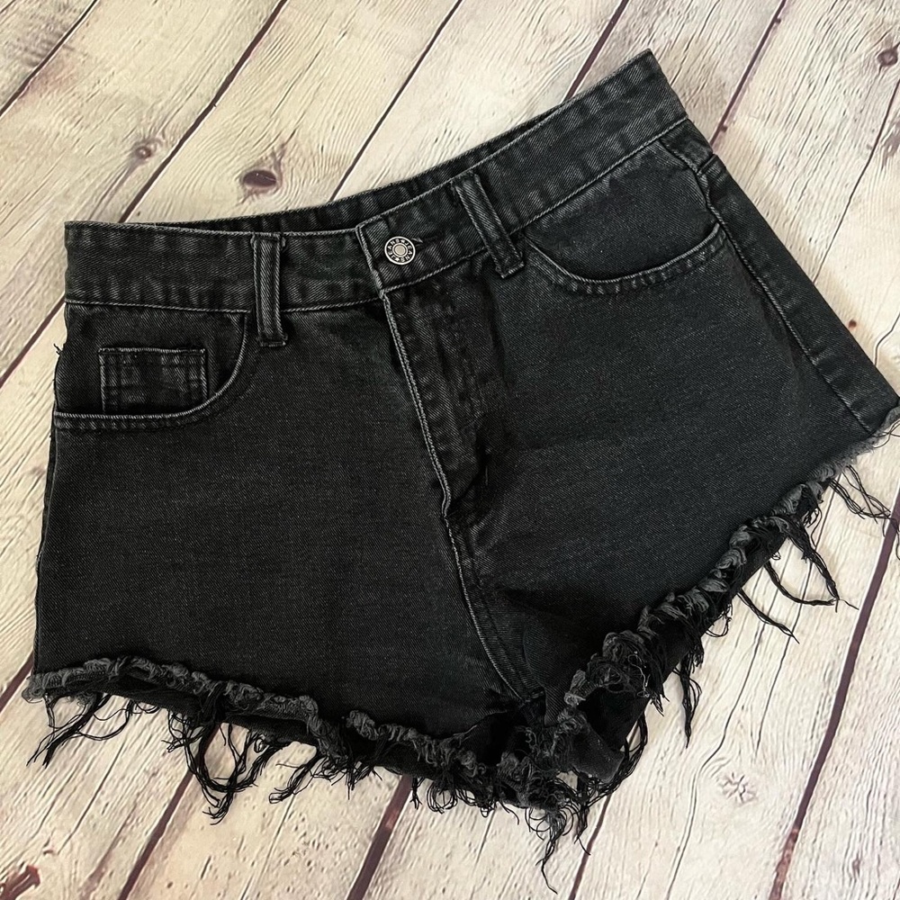 Shein High Waisted Black Shorts